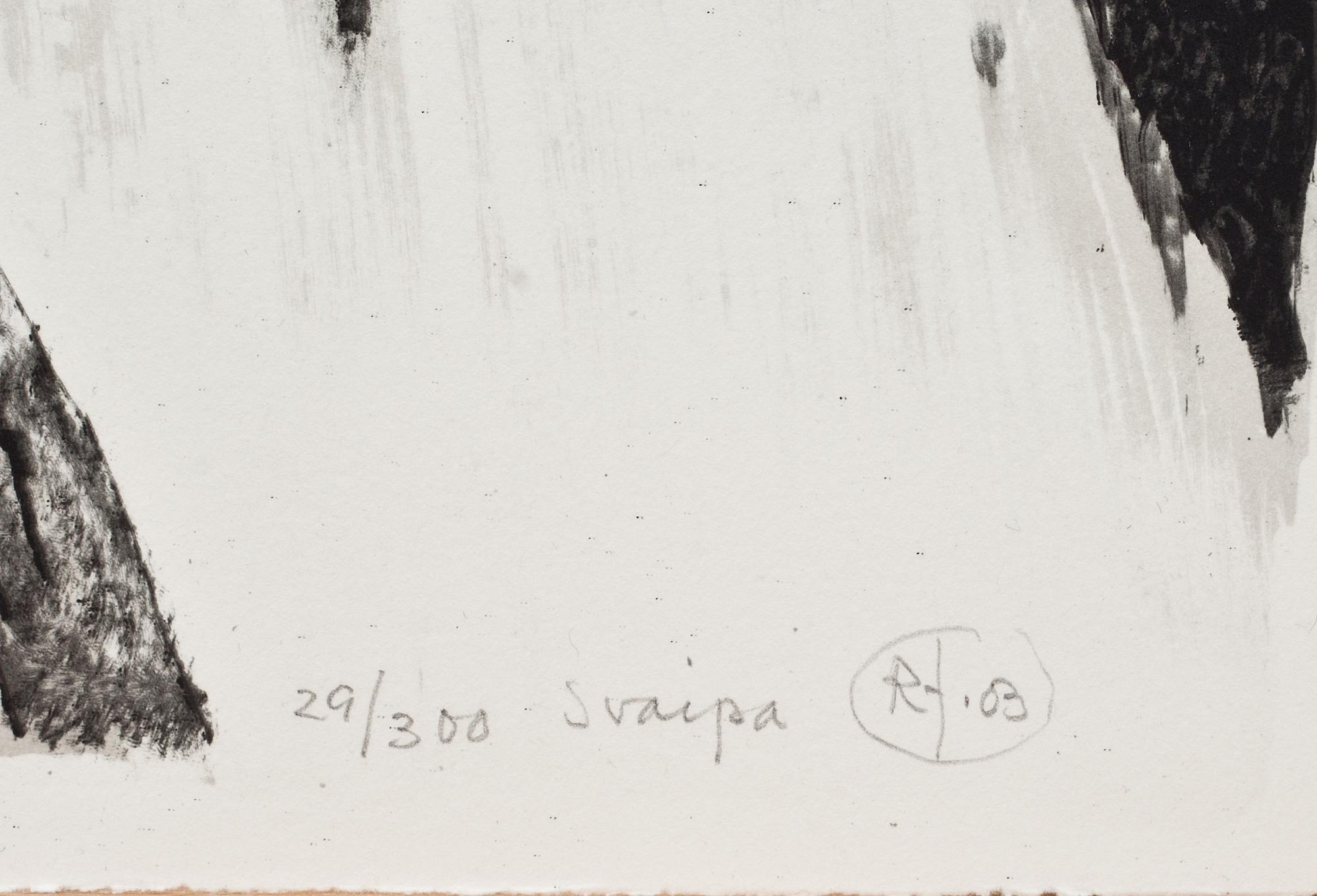 ROJ FRIBERG, litografi, Signerad och daterad Rf -03. Numrerad 29/300.