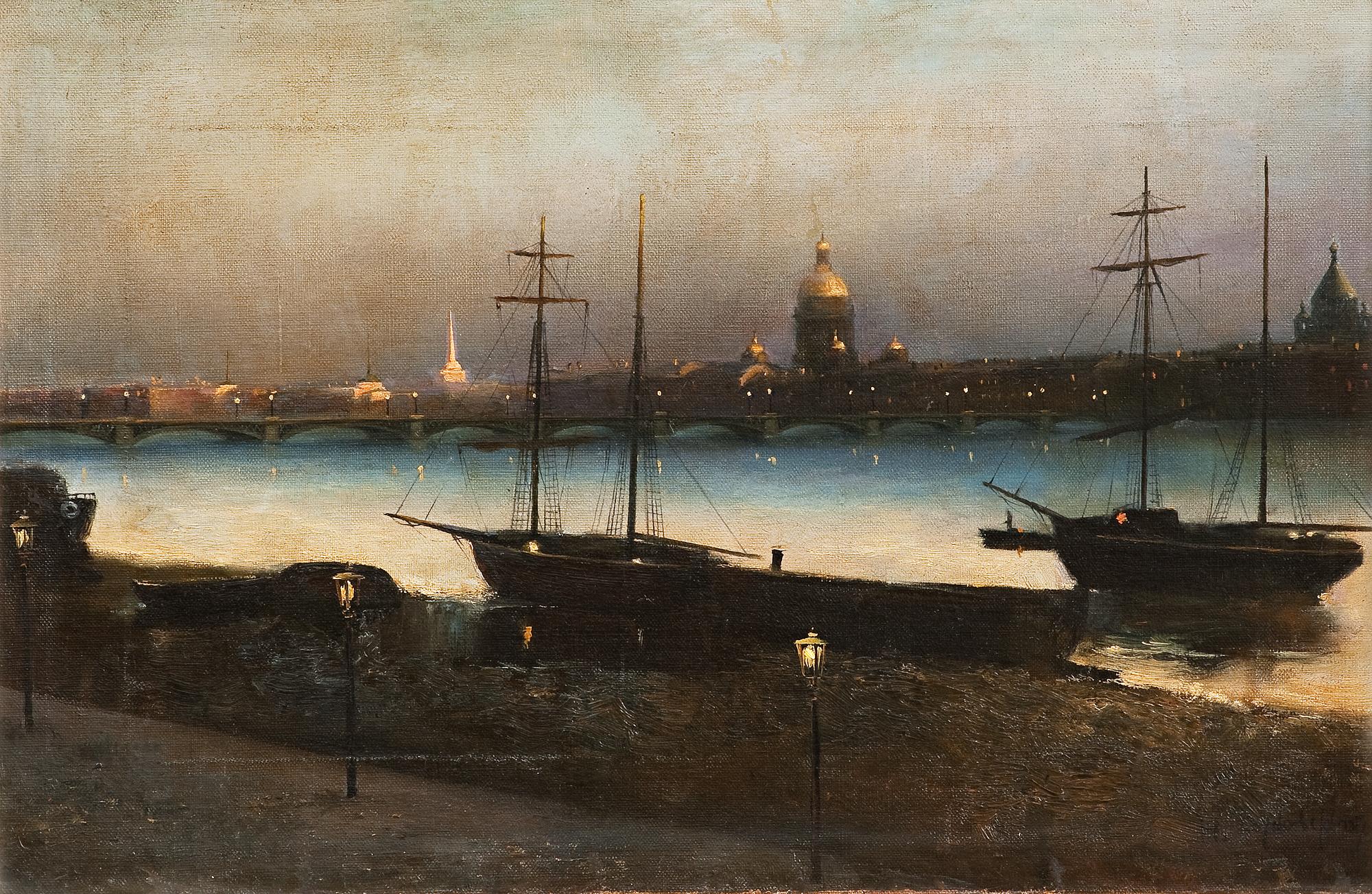 Nikolai Nikanorovich Dubovskoi, KVÄLL ÖVER ST.PETERSBURG.