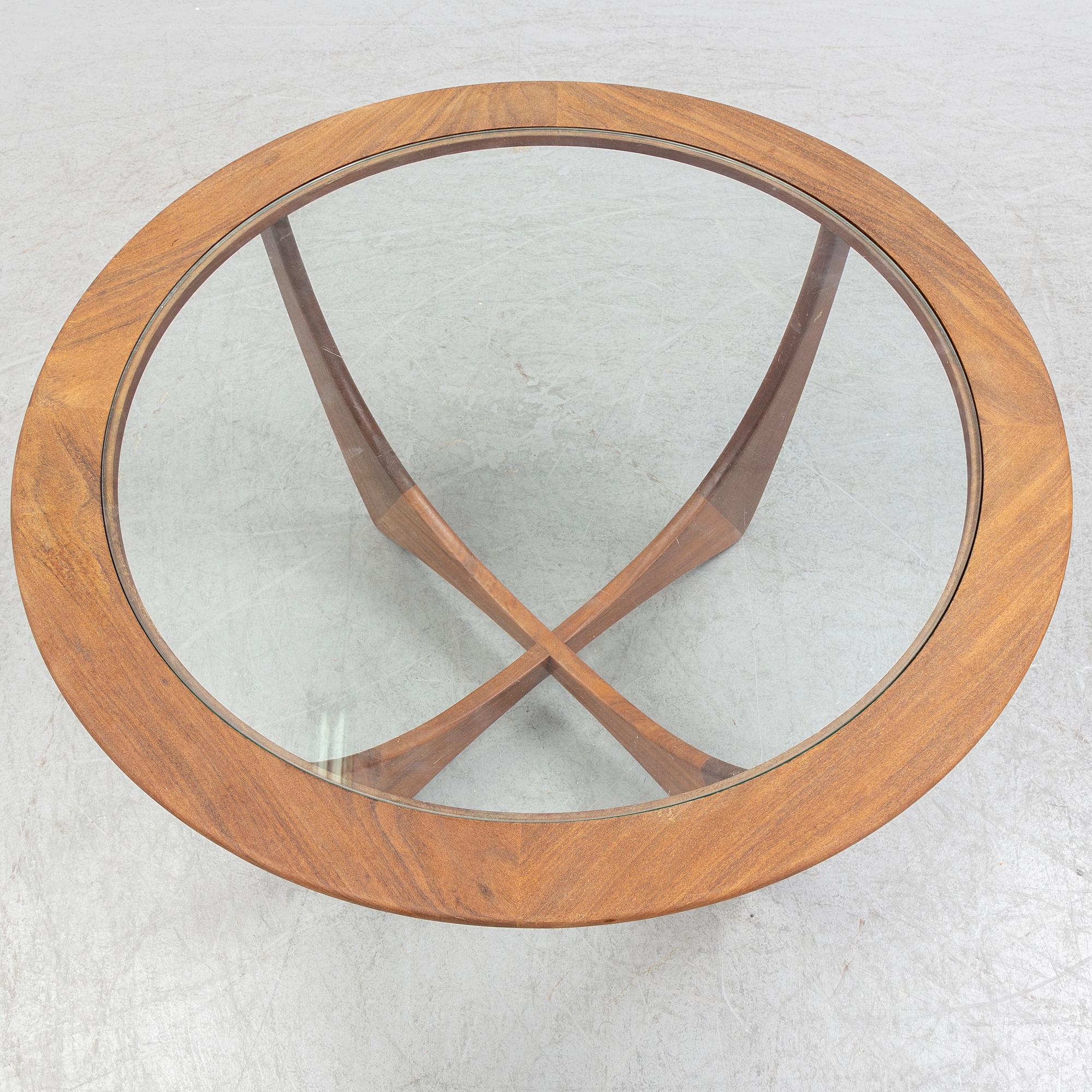 A British teak 'Astro' coffee table from G-Plan, 1960's.