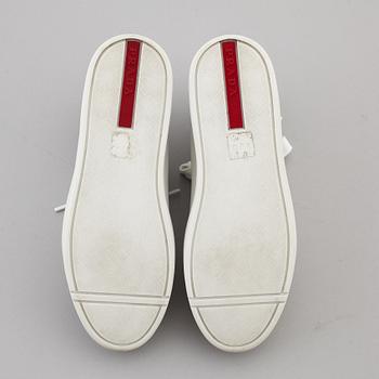 PRADA, sneakers, två par, storlek 35,5.
