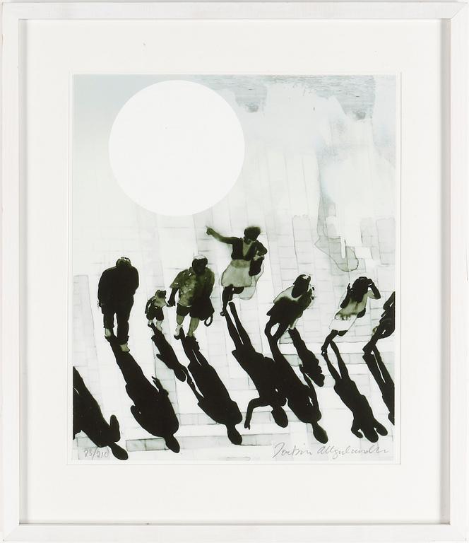 JOAKIM ALLGULANDER, färglitografi, signerad och numrerad 23/210.