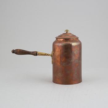 A Swedish rococo coffe pot, second half of the 18th Century.