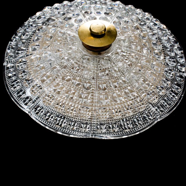 TAKLAMPA/PLAFOND, Carl Fagerlund, Orrefors.