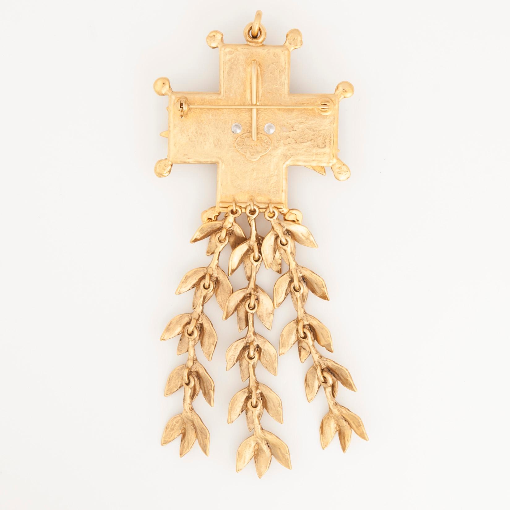 BROSCH / HÄNGE, Yves Saint Laurent.