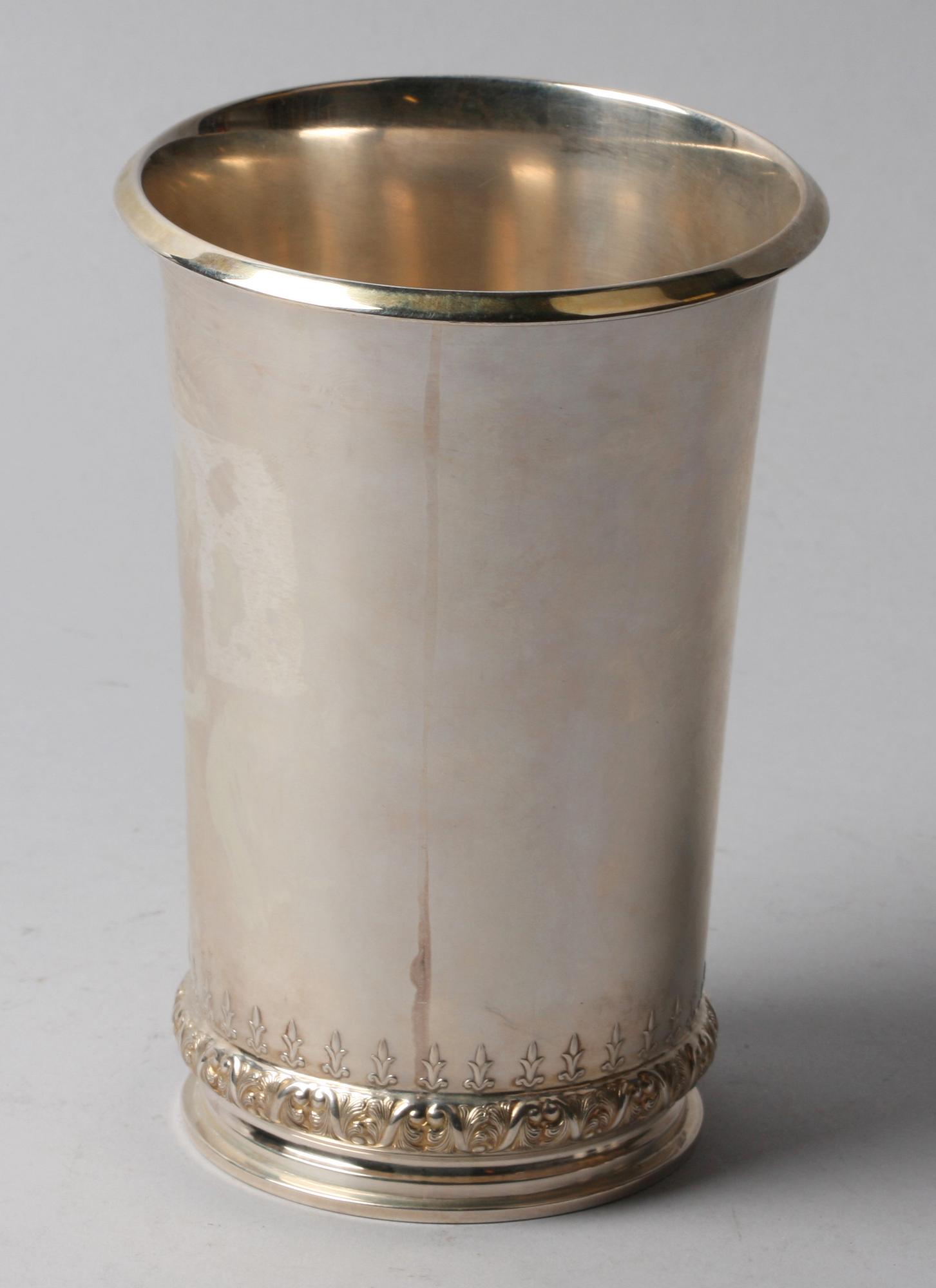 BÄGARE, silver, Norge, 1950-tal.