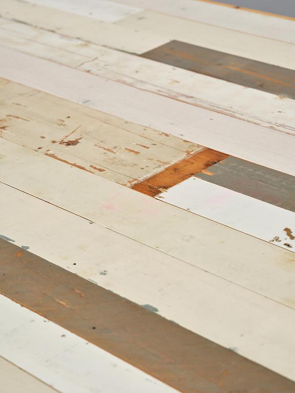 Piet Hein Eek, matbord, "Canteen Table in Scrapwood", Nederländerna, efter 2005.