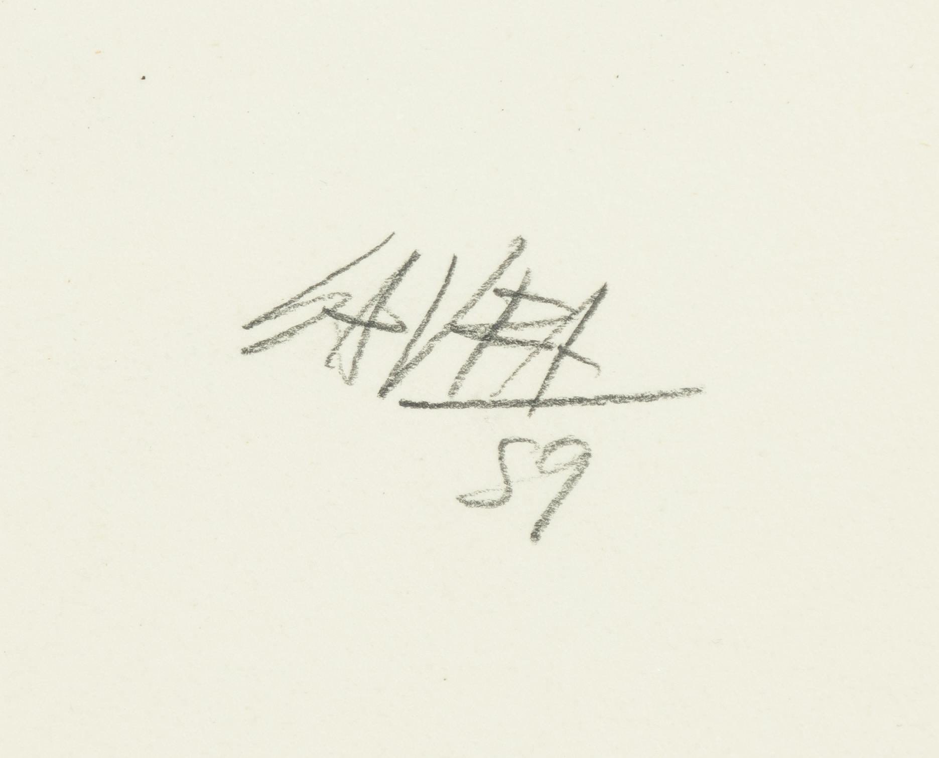 Antonio Saura, Utan titel.