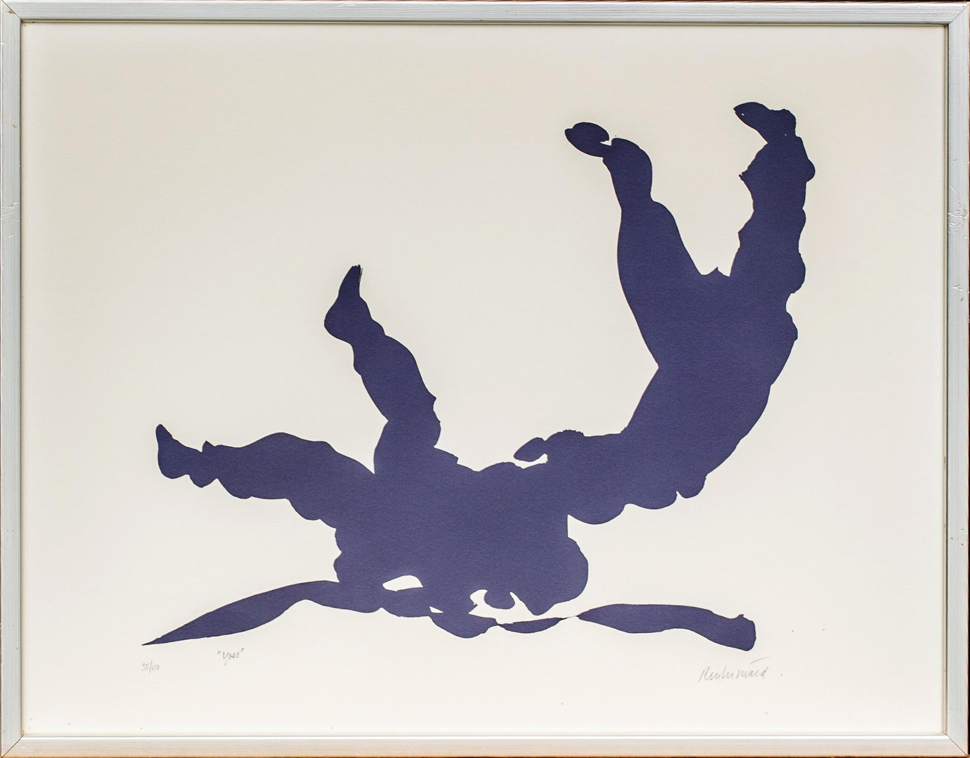 CARL FREDRIK REUTERSWÄRD, färglitografi, signerad och numrerad 35/110.