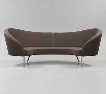 A Karim Rashid 'Orgy' sofa and ottoman, Offecct 2009.