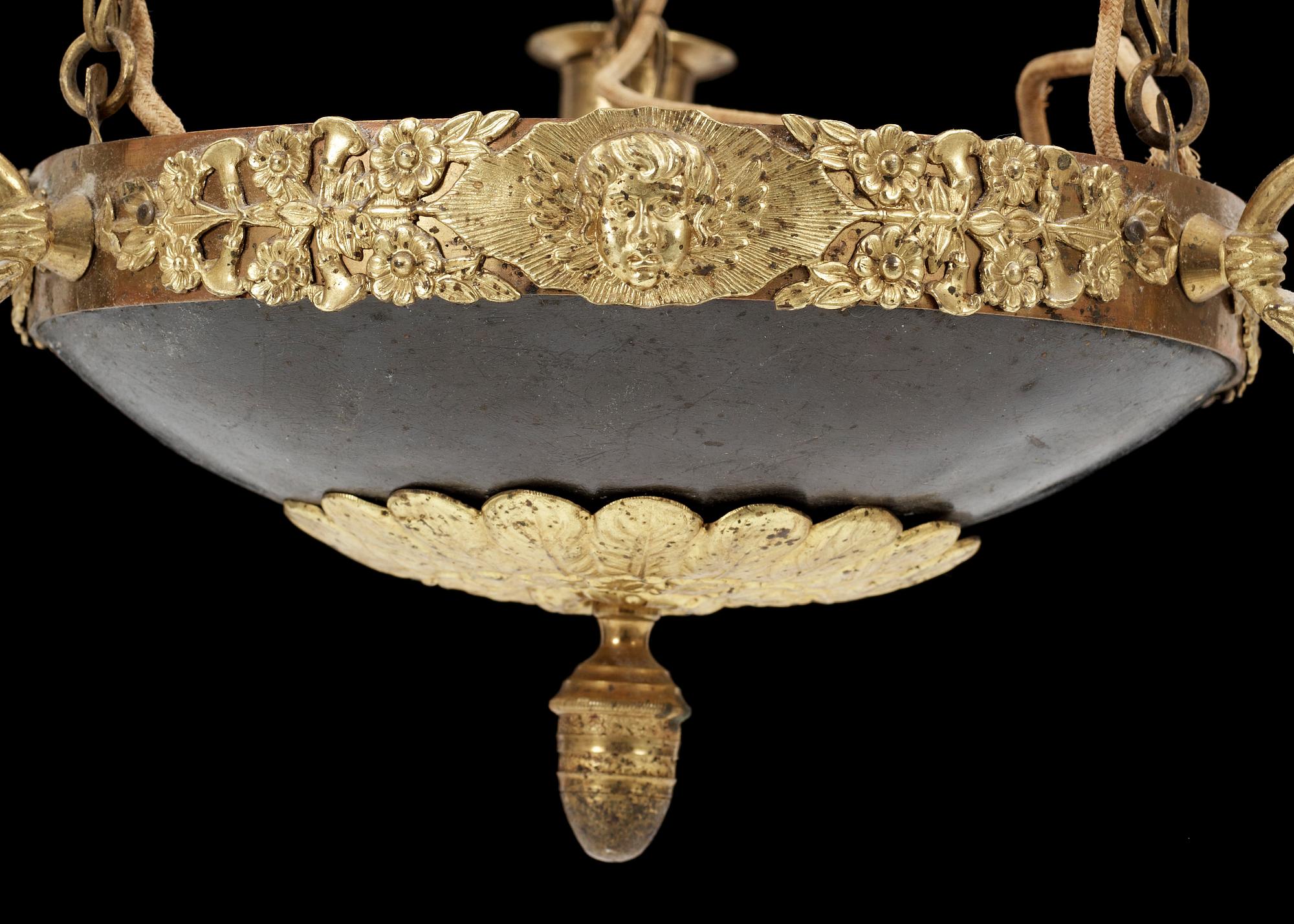 AMPEL, empire, 1800-talets första hälft. H ca 57.