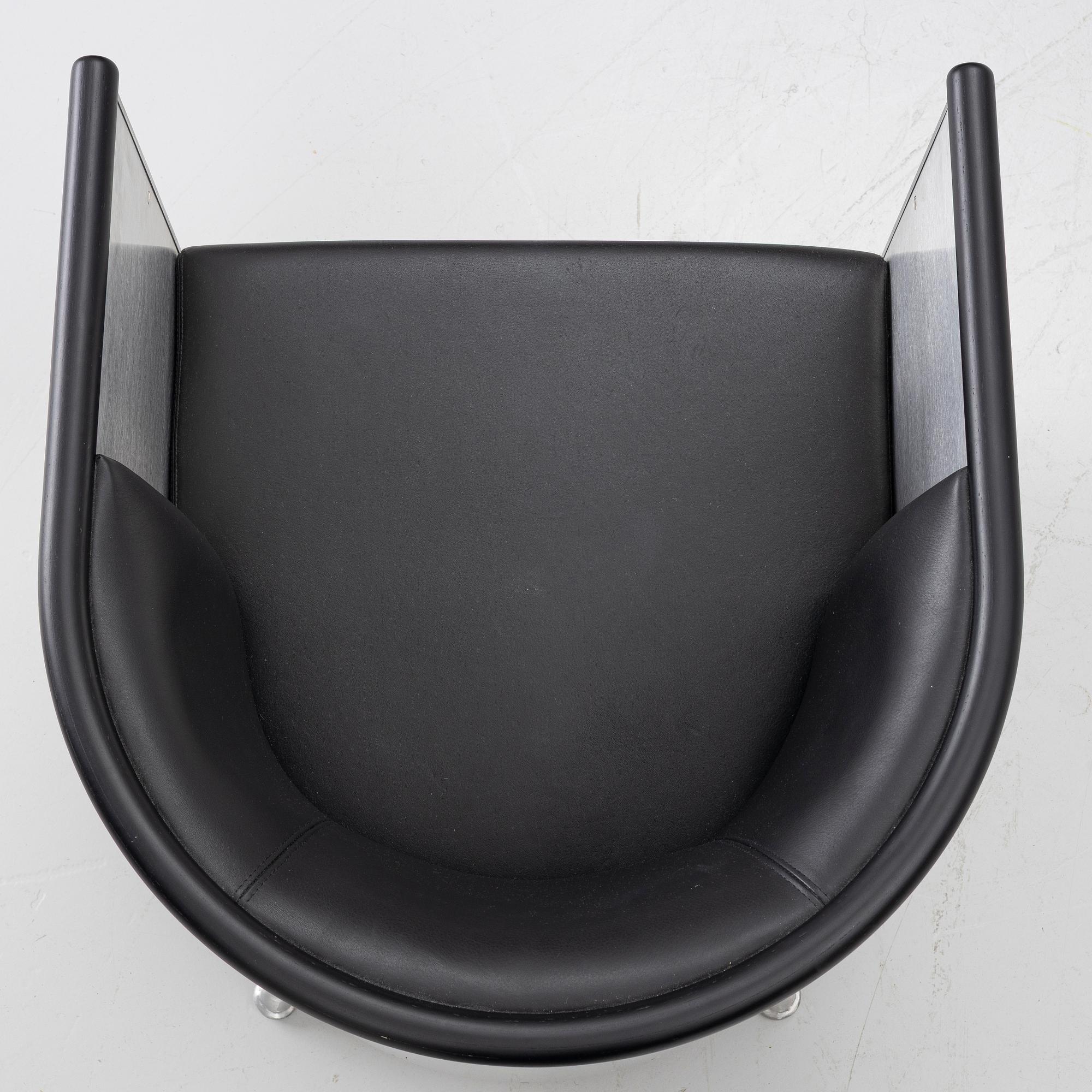 Mats Theselius, armchair, 'Aluminium', Källemo, after 1990.
