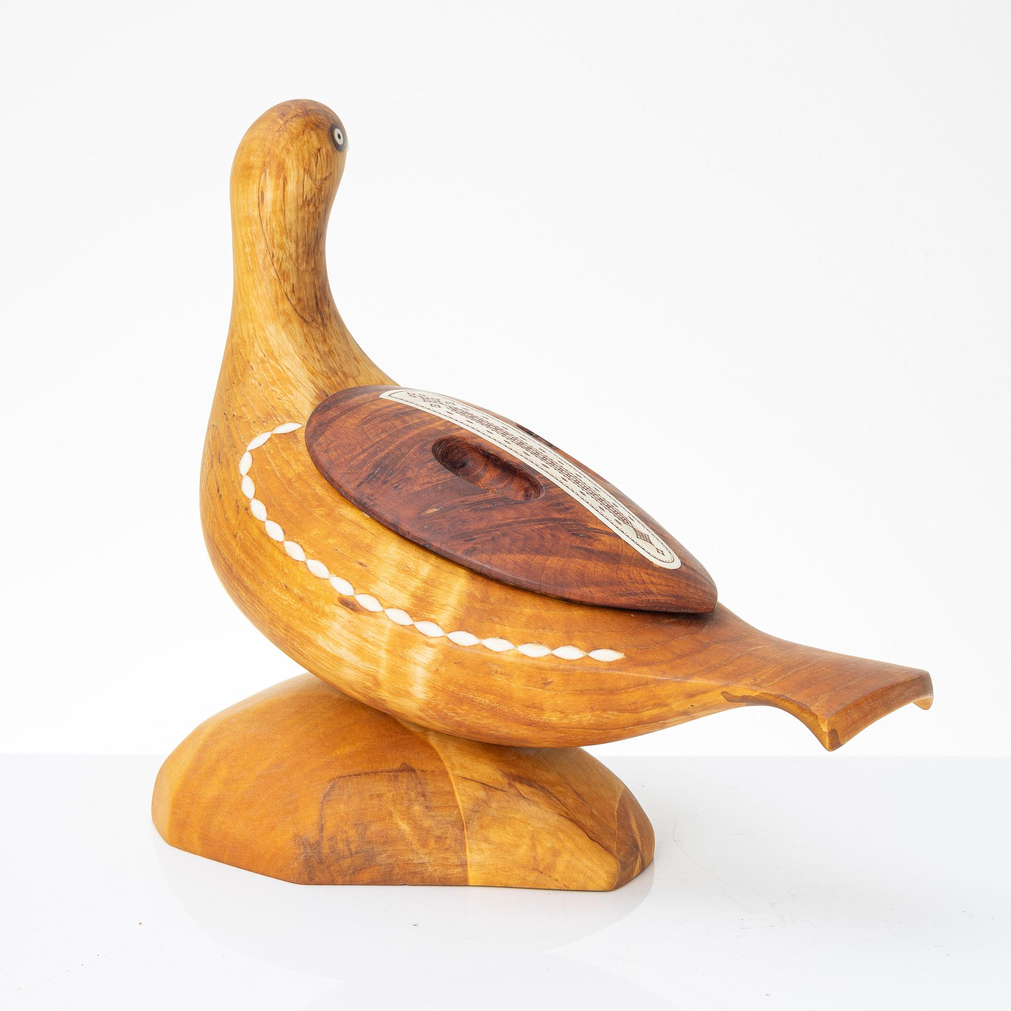 Thore Sunna, Lockask/ripa, signerad, före 1999.