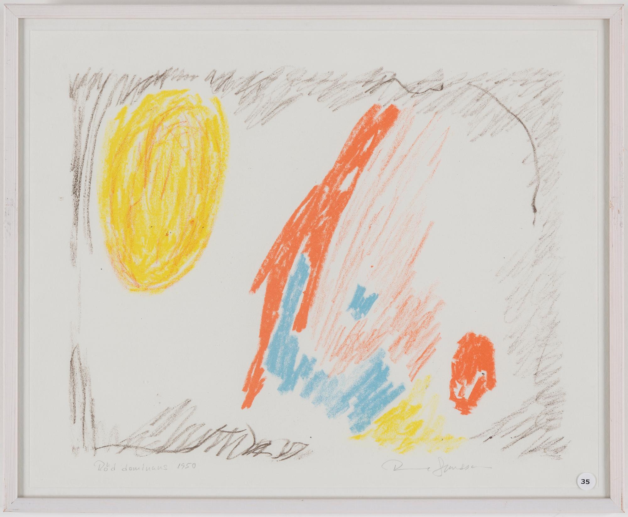 RUNE JANSSON, Lithographs in colour, 3, signed.