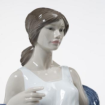 José Luis Santes, figurin, "Summer roses", Lladró, Spanien.