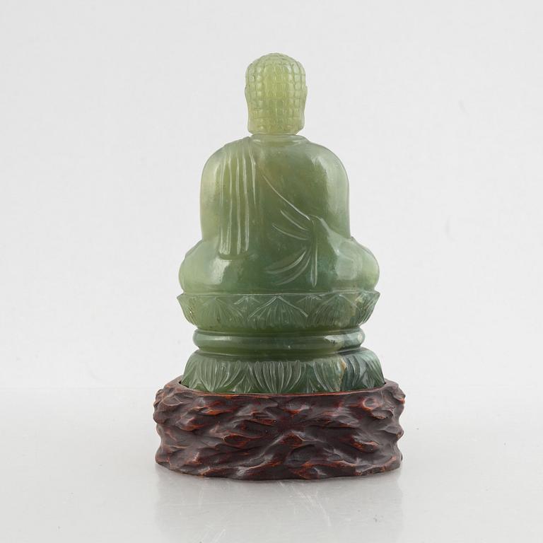 Buddha, bowenit. Kina, 1900-tal.