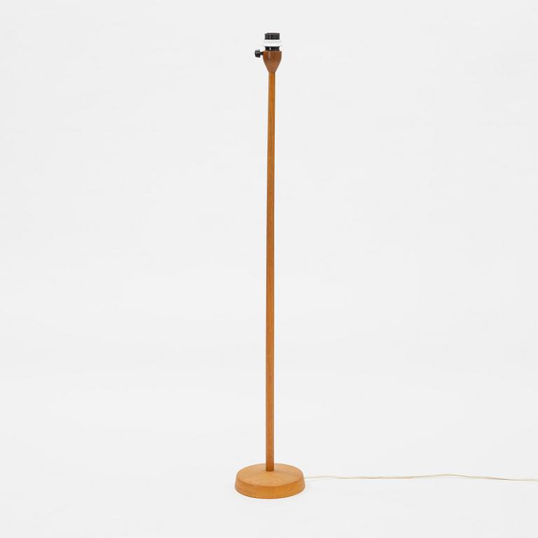 An oak floor lamp from Luxus, second half of the 20th Century.
