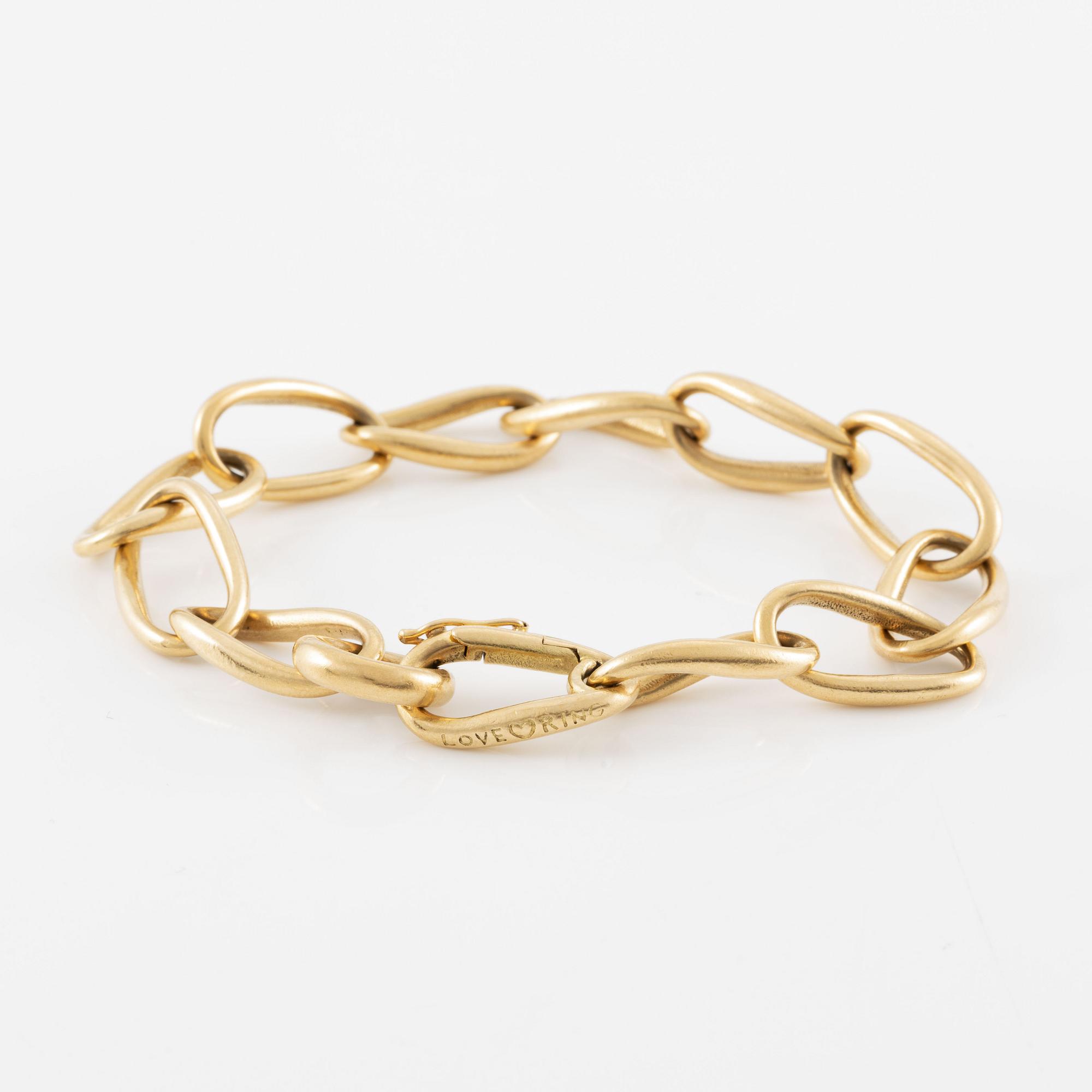 Ole Lynggaard armband 18K guld "Love".