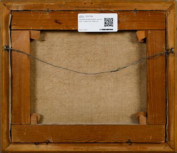OKÄND KONSTNÄR, olja på duk, osignerad, 1800-tal.