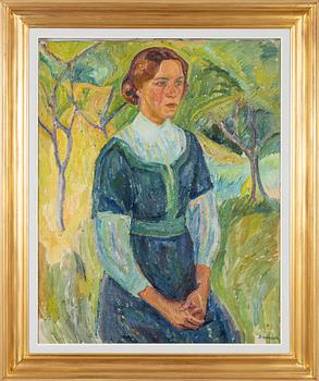 Birger Simonsson, oil on canvas, signed.