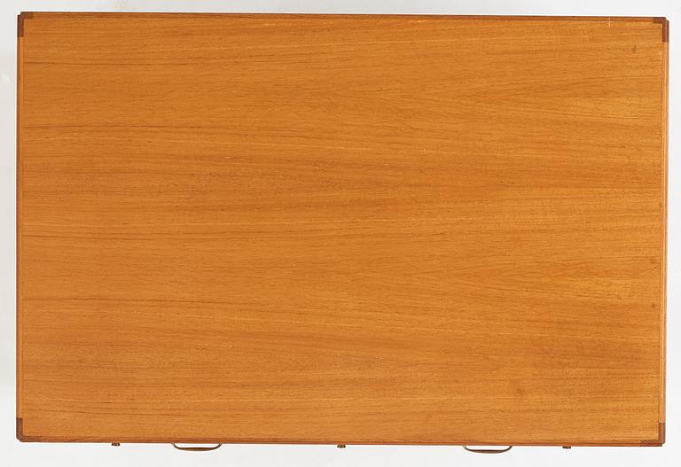 Carl-Axel Acking, a chest of drawers and wall mirror, for The Hotel Malmen, Svenska Möbelfabrikerna Bodafors, Sweden, 1940-50's.