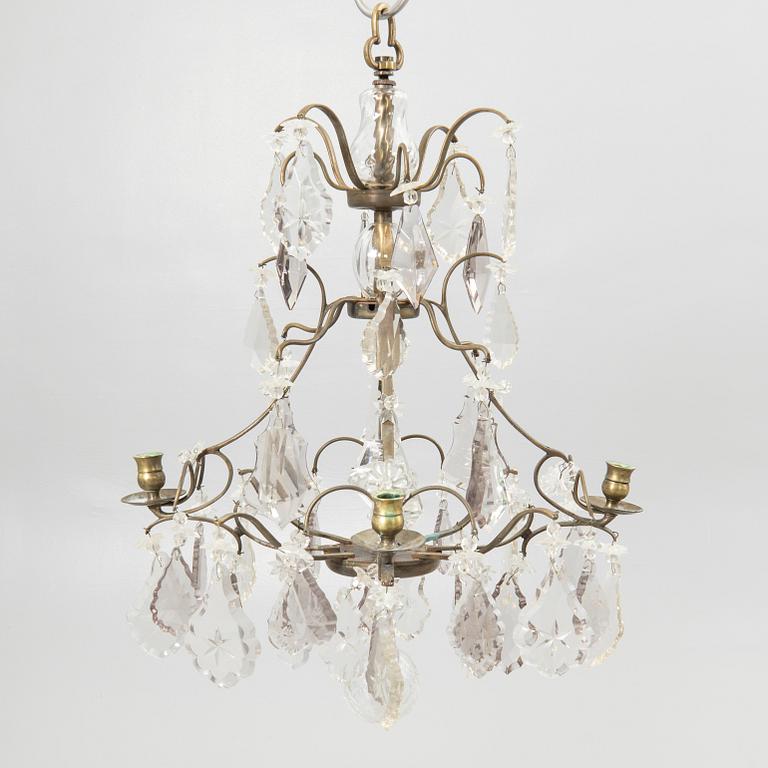 Ljuskrona, barockstil, 1900-talets början.