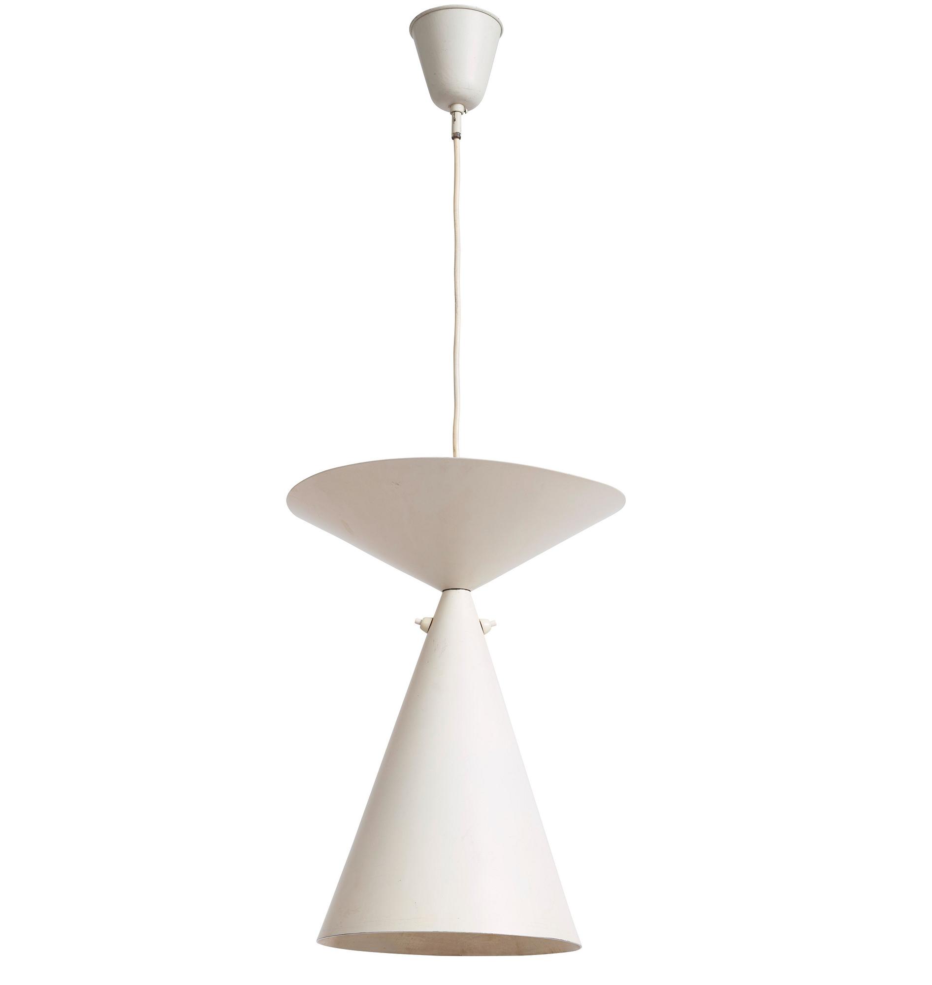 Bertil Brisborg, a ceiling lamp model "33149", Nordiska Kompaniet, 1950s.