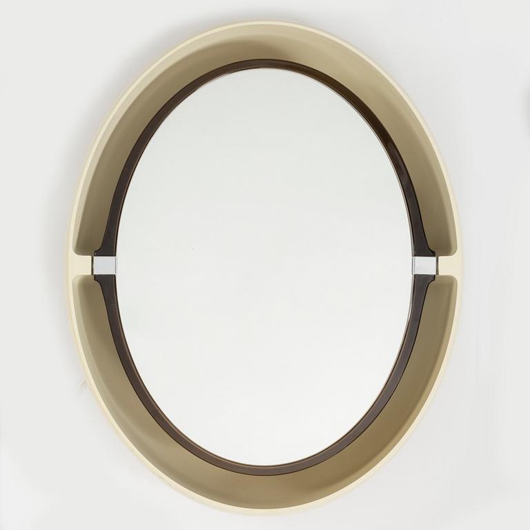 BADRUMSSKÅP SAMT SPEGEL, bland annat "Castore", Carrara & Matta, Torino, Italien, 1900-talets mitt.