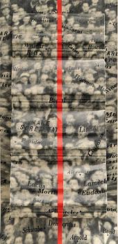 Sivert Lindholm, wall relief, "profiles",.