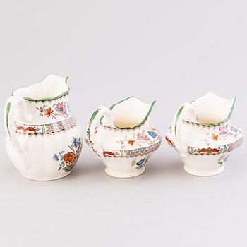 A 132-piece set of 'Chinese Rose' tableware, Copeland Spode, England 1930s.