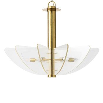 Hans-Agne Jakobsson, a rare ceiling lamp model "C 2438", Hans-Agne Jakobsson AB, Markaryd, ca. 1981-83.