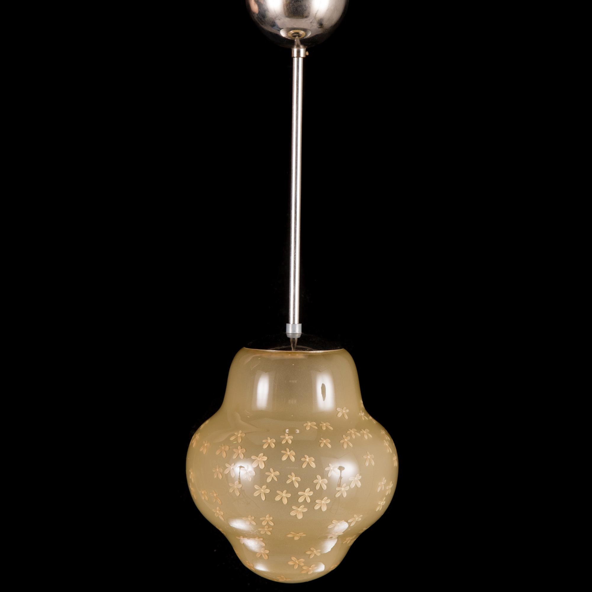 GUNILLA JUNG, pendant light, model 1032, Stockmann Orno, Finland, mid-20th Century.