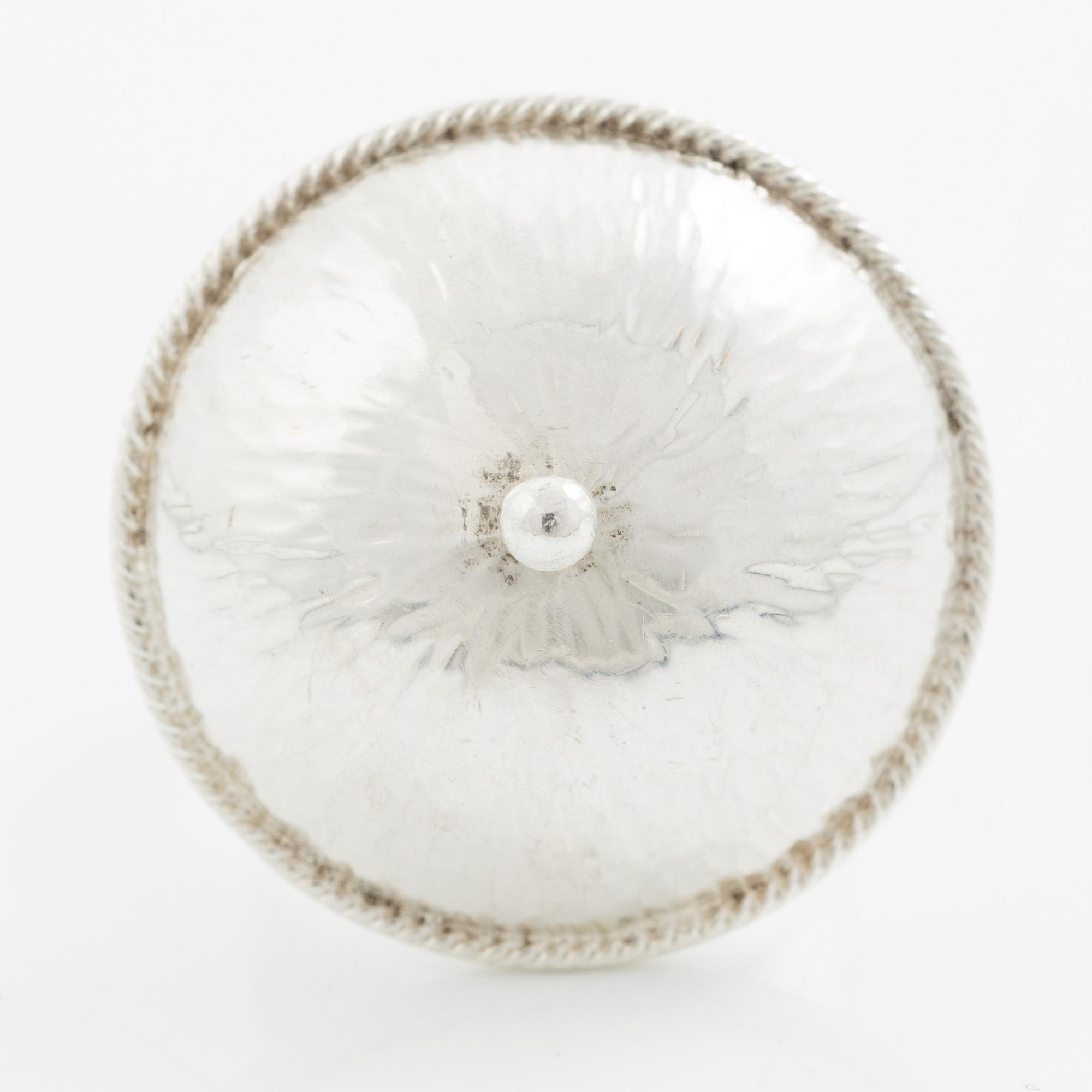 Rosa Taikon, a ring, sterling silver, Stockholm 1987.