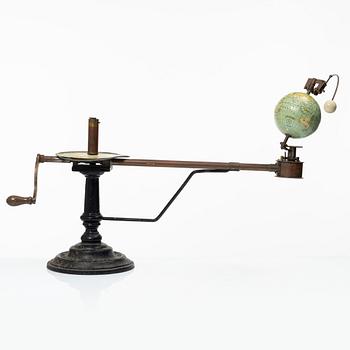 A Tellurium, Nordstet & Söner, Sweden, ealry 20th century.