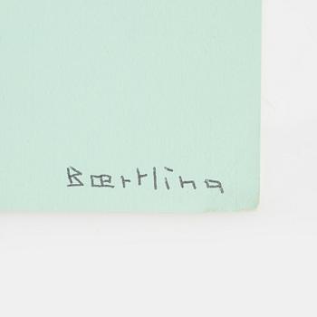 Olle Bærtling, silkscreen in colours, 1961-68, signed 59/300.