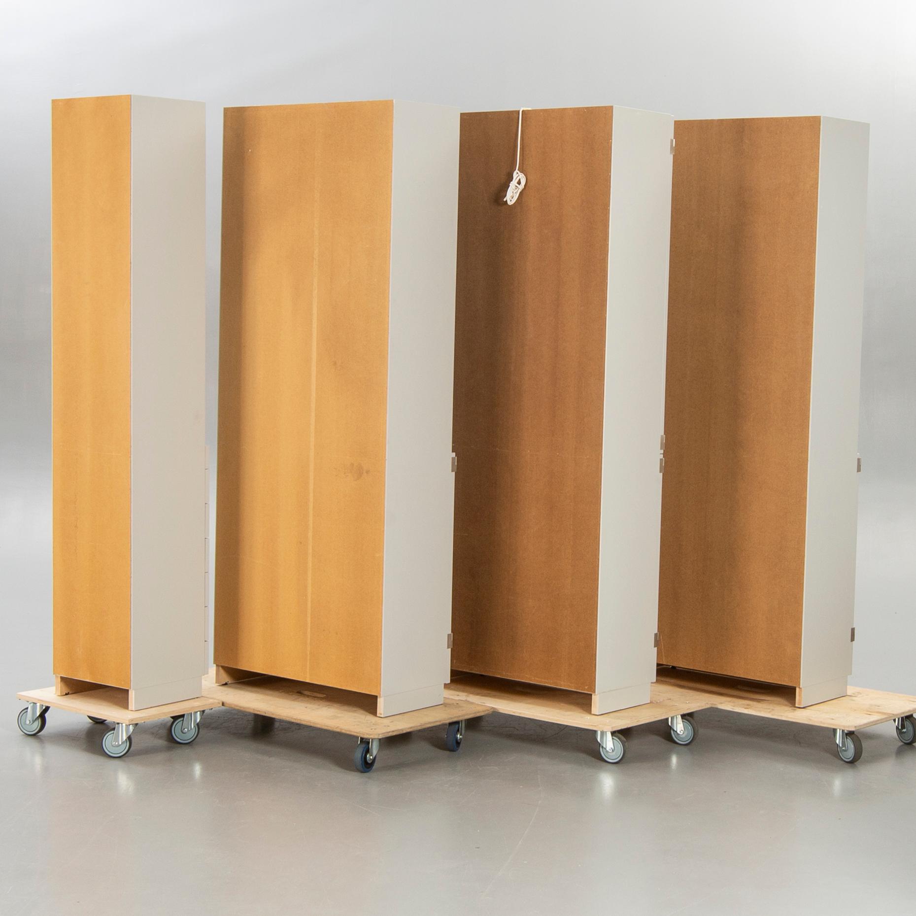 Göran Malmvall, display cabinet, 3 bookshelves, "KA72", Karl Andersson & Söner.