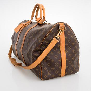 Louis Vuitton, 'Keepall 55 bandoulière', weekend bag.