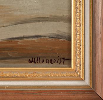 EDVARD WALLENQVIST, olja på duk, signerad.