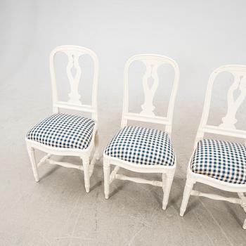 Chairs 4 pcs "Hallunda" IKEA's 18th century series late 20th century.