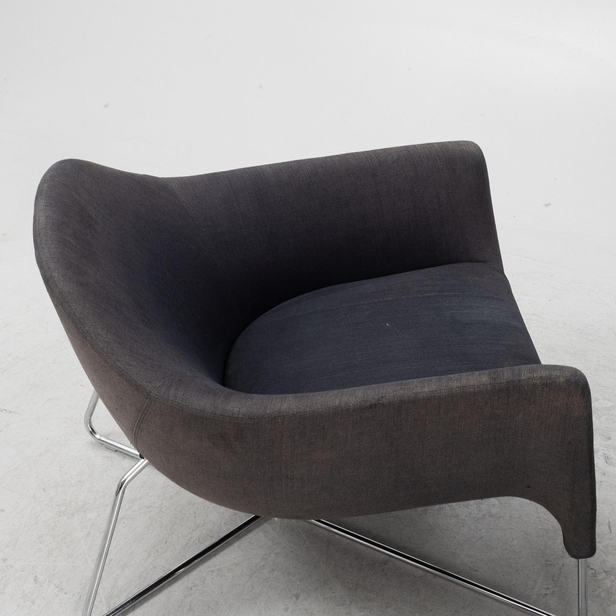 Carlo Colombo, a pair of 'Bali' armchairs, Poliform.