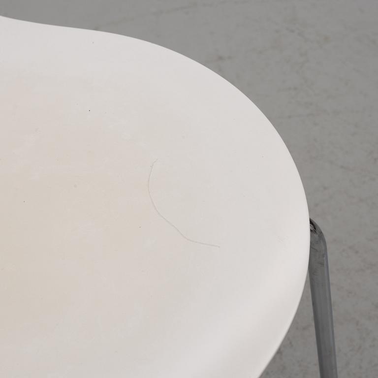 Arne Jacobsen, chairs, 6 pcs, "The Ant", Fritz Hansen, Denmark, 2004.