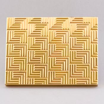 Cartier, RASIA, 18K puna- ja keltakultaa. Cartier Lontoo 1936.