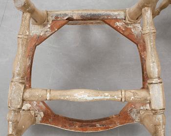STOLAR, 2 st, snarlika, gustavianska, ca 1780.