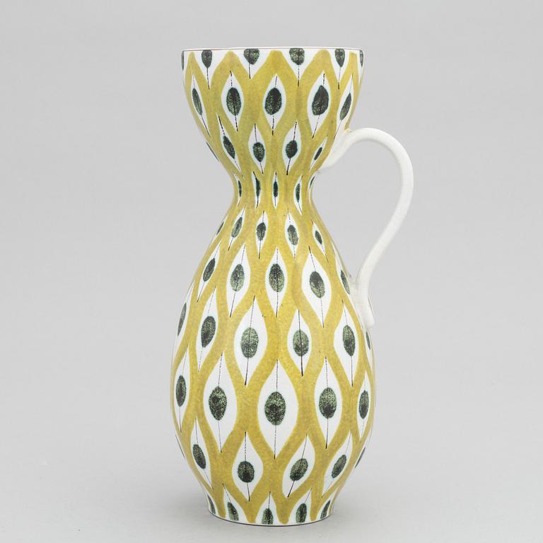 Stig Lindberg, an earthenware vase, Gustavsbergs studio.