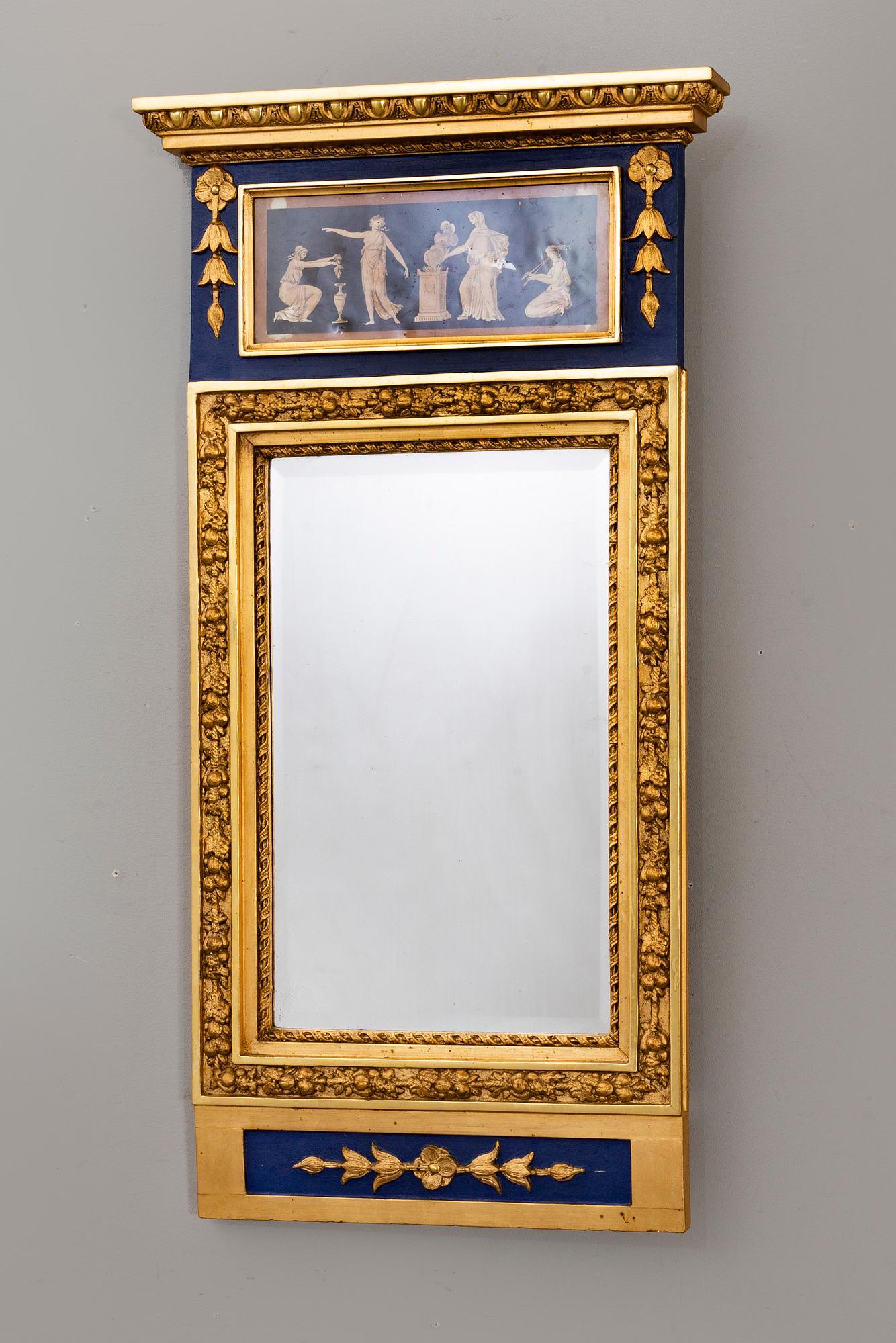 SPEGEL senempire 1840/50-tal.