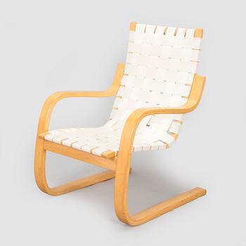 Alvar Aalto, a late 20th century '406' armchair for Artek.