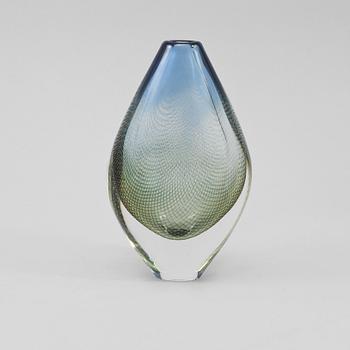 VAS, glas, "Kraka", Sven Palmqvist, Orrefors, 1900-talets andra hälft.