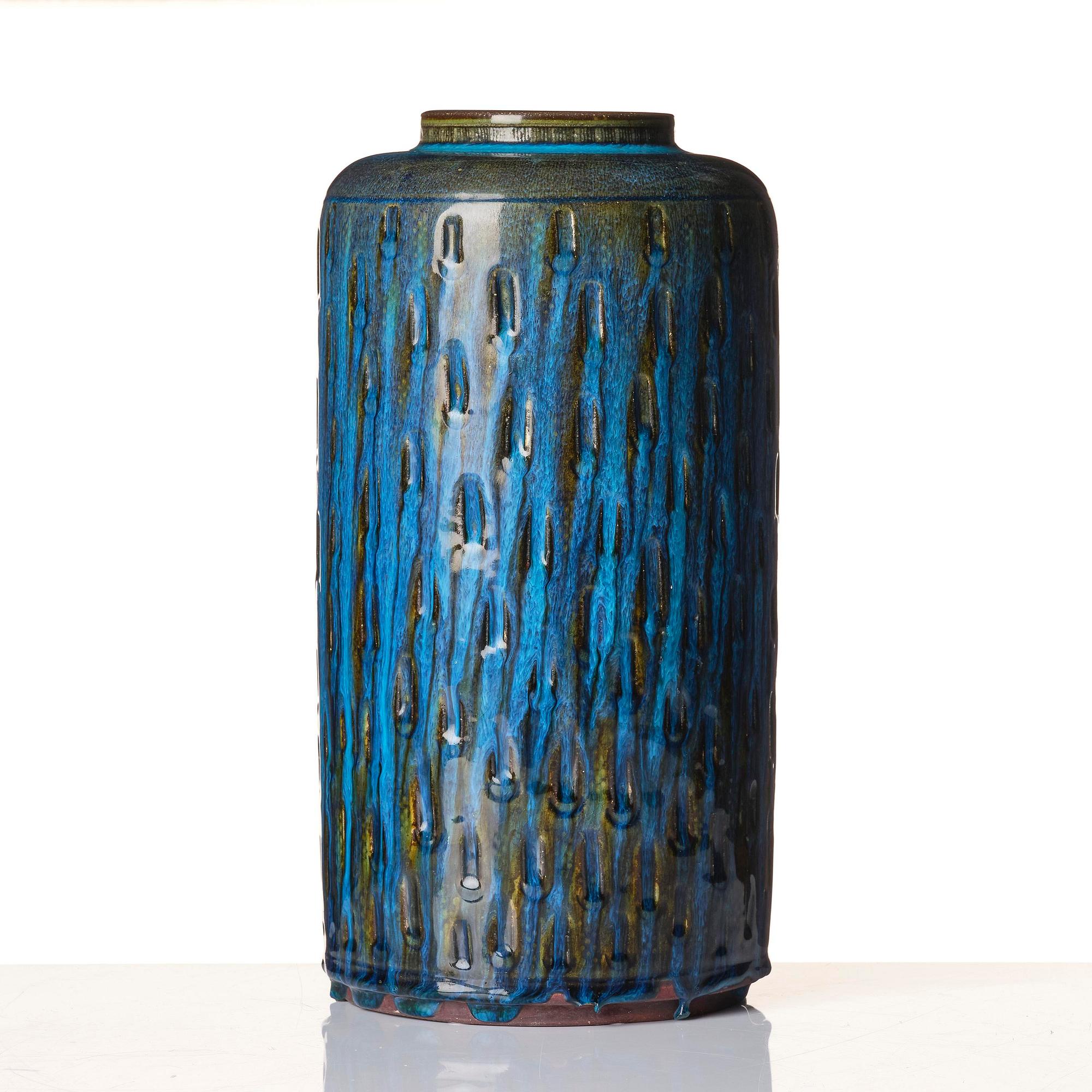 Wilhelm Kåge, a Farsta stoneware vase, Gustavsberg Studio 1958.