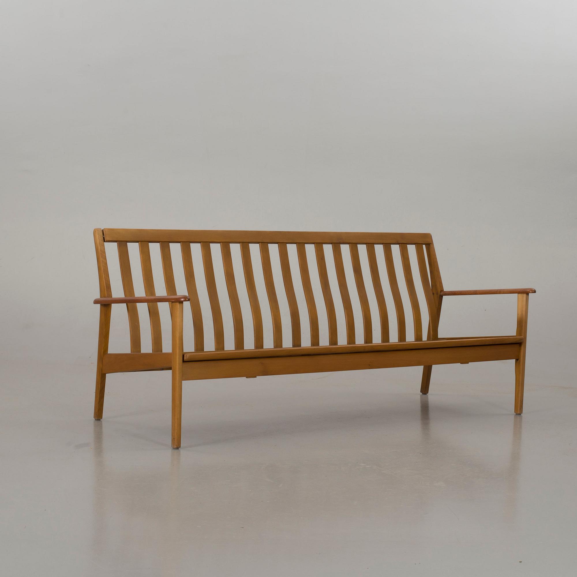 SOFFA och FÅTÖLJER, ett par, "Esbjerg", IKEA,1900-talets mitt.