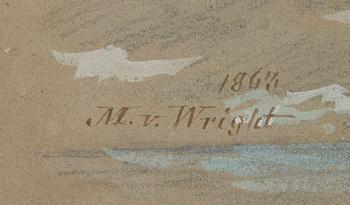 Magnus von Wright, Praktejdrar.