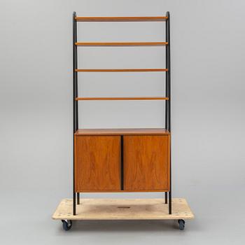 A Swedish book shelf, probably 1950s. Signed Bräntorps.